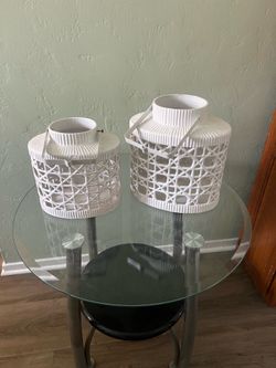 Porcelain Candle Lanterns