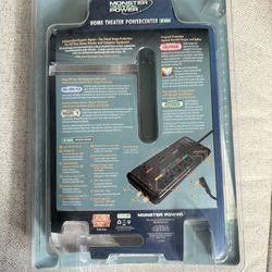 Top brand “Monster” Home Theater PowerCenter HT 800G with GreenPower is a multi-outlet power strip and surge protector, ideal for use with televisions
