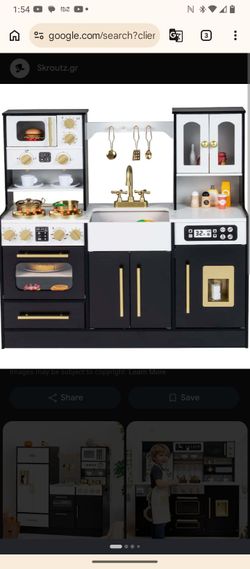Brand new costway play kitchen