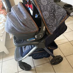 car seat and stroller 