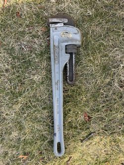 Ridgid 18 in. Aluminum Straight Pipe Wrench