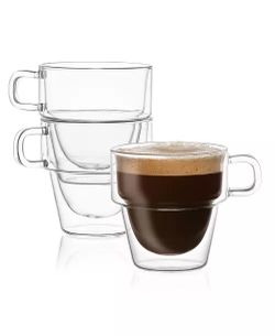 JoyJolt Stoiva Double Wall Glasses, Set of 3