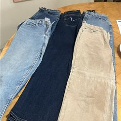 Vintage Designer Jeans Set Of (5) Never been worn!!!  20+ years old!! 
