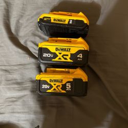 DeWalt Batteries 20v