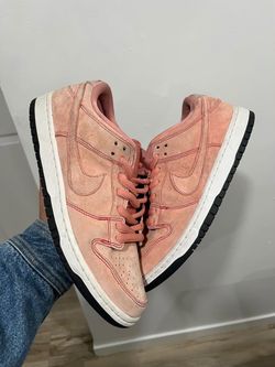Nike SB Dunk Low Pink Pig Suede Sneakers