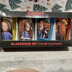 Chucky glassware set 