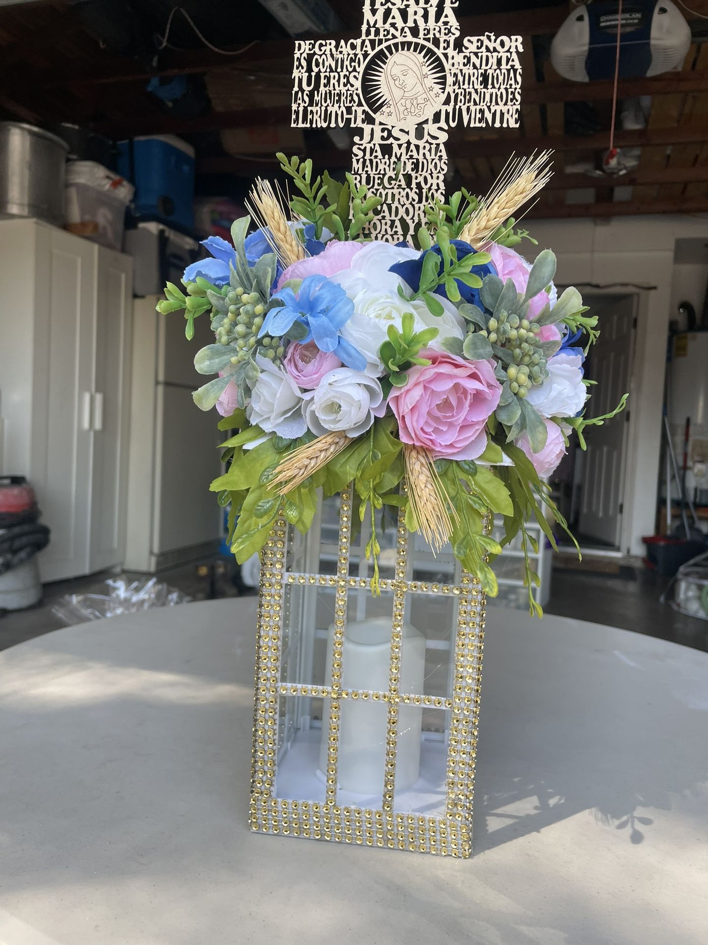 First Communion Center Pieces