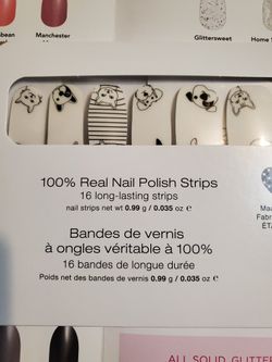 100% REAL NAIL POLISH