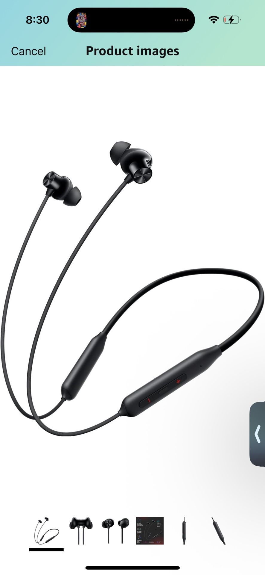 OnePlus Bullets Wireless Z2 Bluetooth 5.0 in Ear Earphones, Bombastic Bass - 12.4 mm Drivers, 30 Hrs