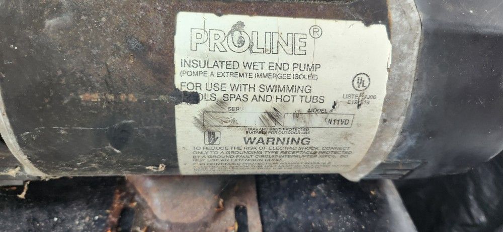 Proline 2hp & Century 1.0 hp Pool Motors