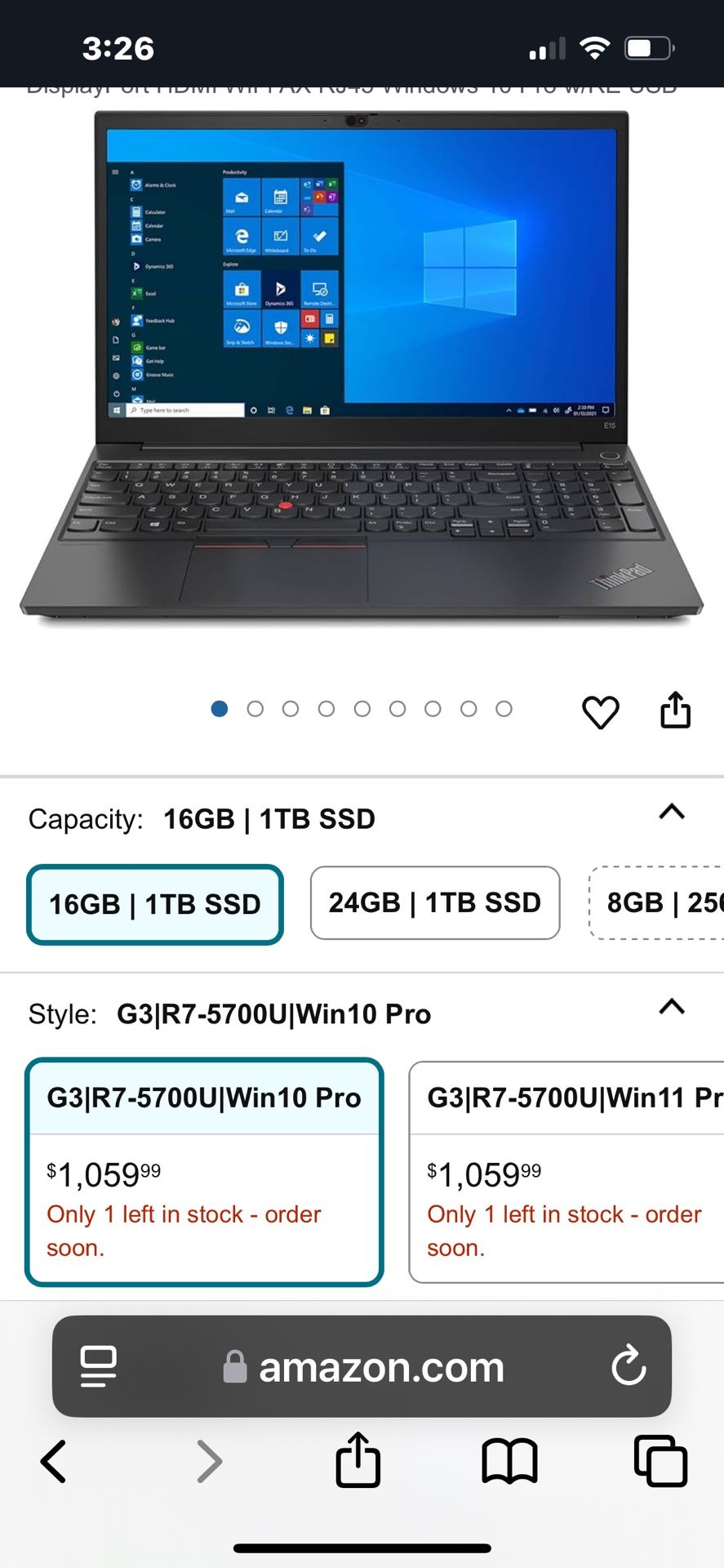 Think Pad Gen 3 /E15 Gen 3 