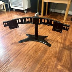 Heavy Duty Dual Monitor Stand - DoubleSight DS-224STA