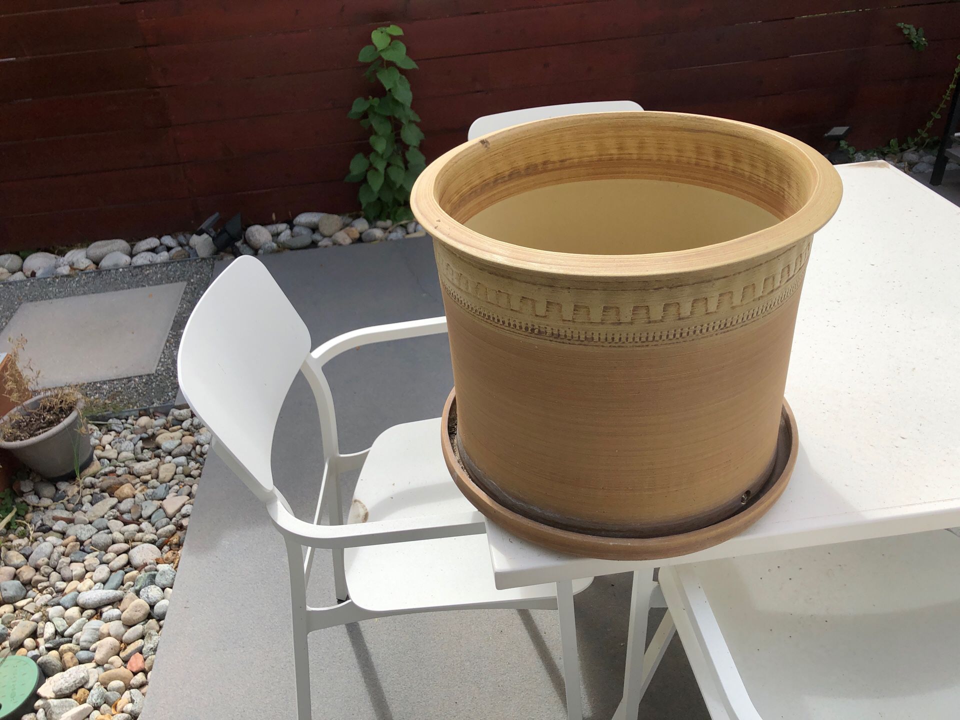 Large plant pot