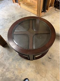 Glass Top Coffee Table