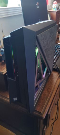 ROG Huracan compact gaming desktop 16gb ram 1080 nvida graphics