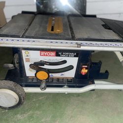 Ryobi jobsite table saw hot sale