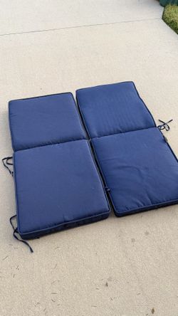 Selling 2 large cushions, 43×20×3.5 inches.