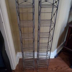  Wrought Iron CD Towers