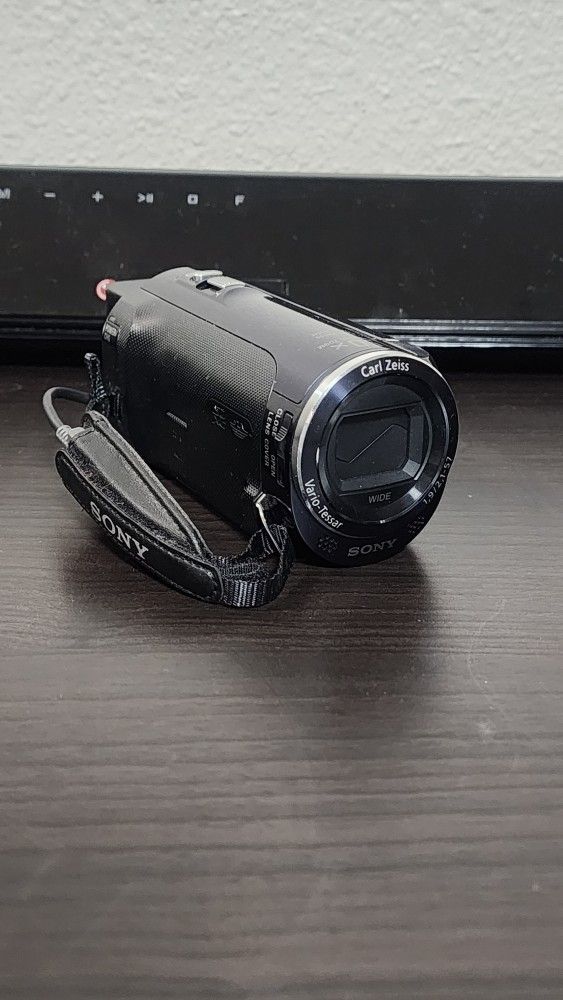 Sony Handycam HDR-CX290 8.9MP Digital HD Camcorder W/ Battery, SD & Power.