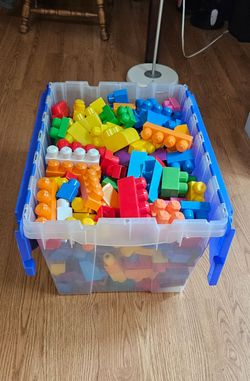Big Box Of Mega Bloks.