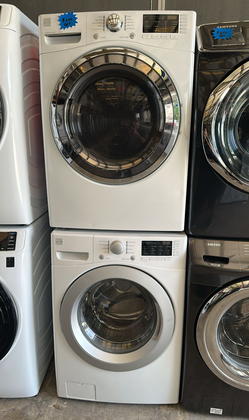 Kenmore Front Load Washer & Dryer Set – Stackable, White