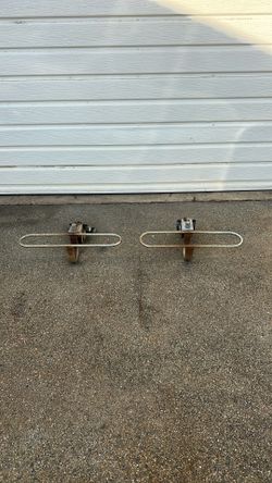 Vintage Bumper Mount Motorcycle Racks