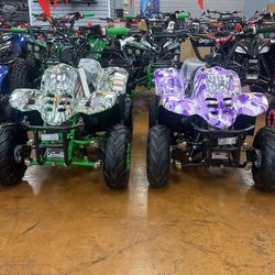 110cc Atv For Kids Automatic Four Wheeler 