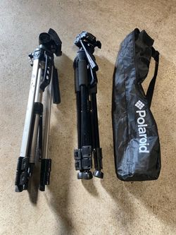 Two Camera Tripods