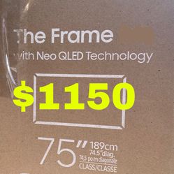 Samsung 75 The Frame TV