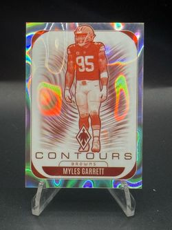 2025 Phoenix Contours Silver Lava #8 Myles Garrett #/199