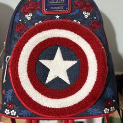 Loungefly Captain America Backpack