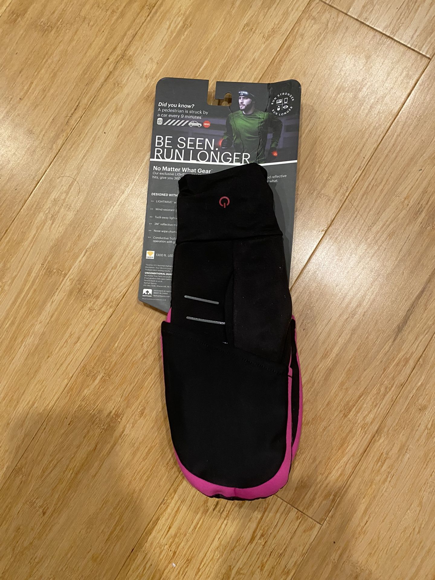 Running Gloves With LED Tech - Usb Rechargeable 