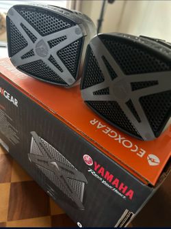 Yamaha X Ecogear Waterproof Speakers 
