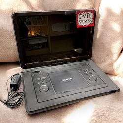BOIFUN PORTABLE DVD PLAYERWITH POWER CORD.