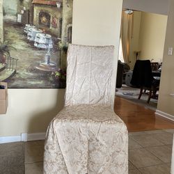 8 Chair Covers ($5 each)