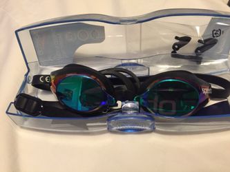 Speedo mirrored competition goggles