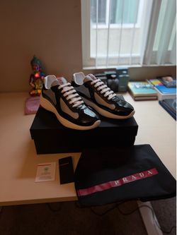 Prada Americas cup sneaker low size 12 us men