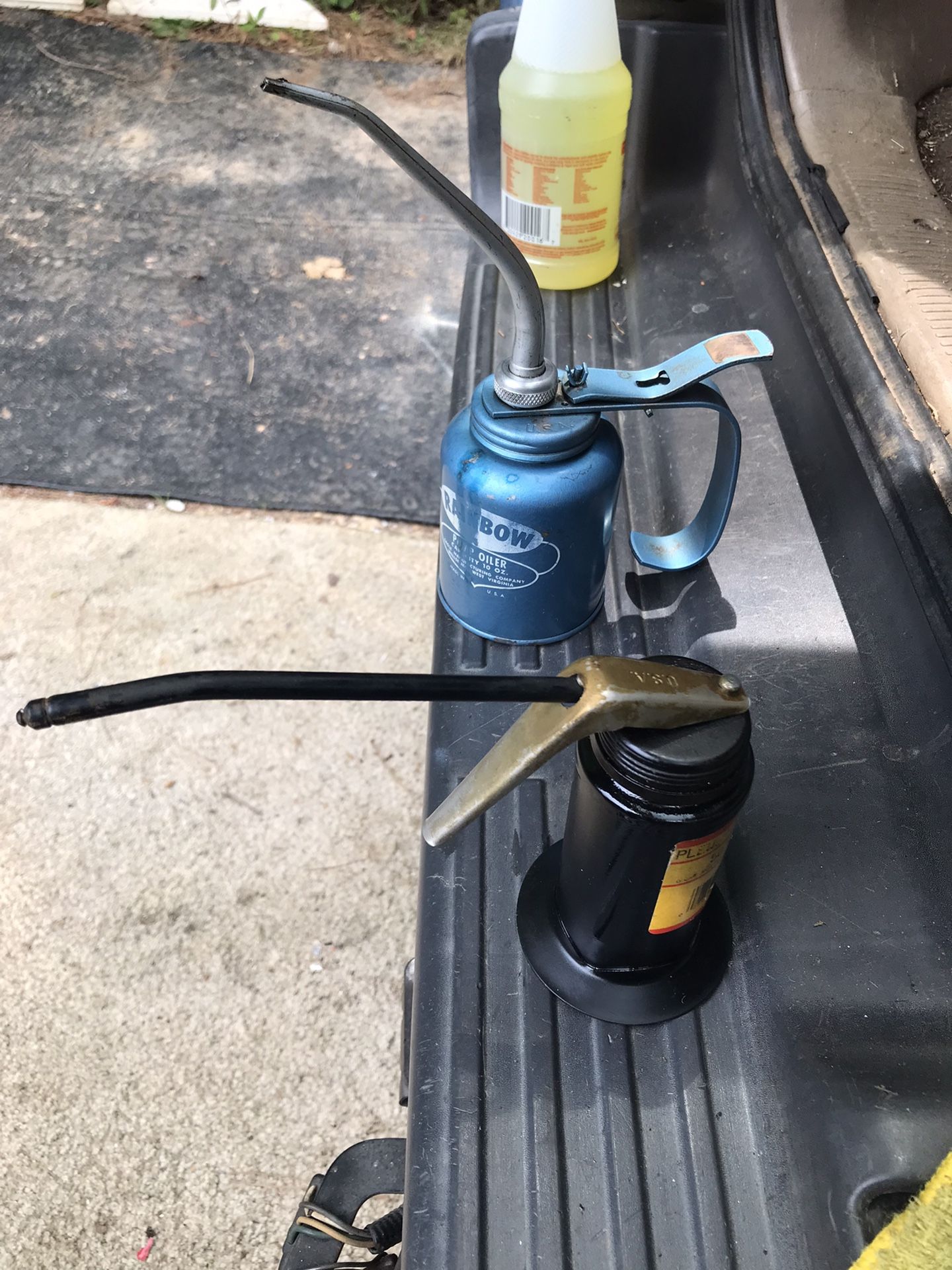 Old Oil Cans