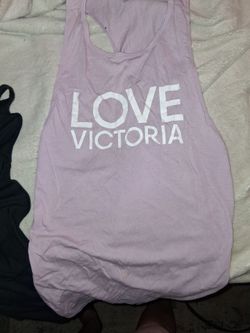 Victoria's Secret Love Victoria Tank Top
