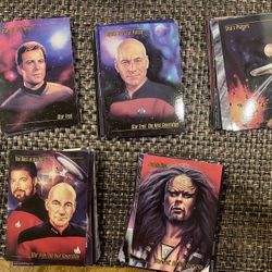 1993 Star Trek Card Full Set 1-90