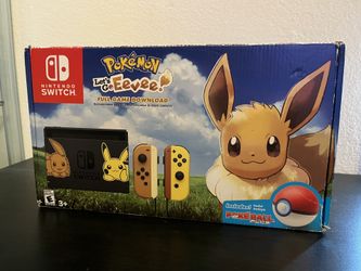 Nintendo Switch - Let's Go Eevee used