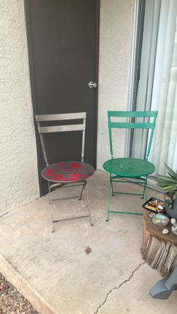 Patio chairs