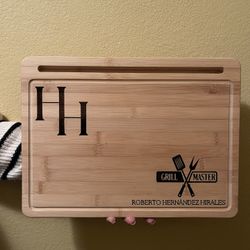 Personalized Grill Cut Board 