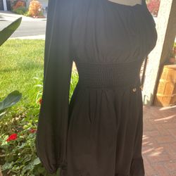 Women’s Long Sleeve Black Dress