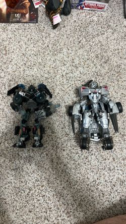 Transformers Ironhide and Sideswipe
