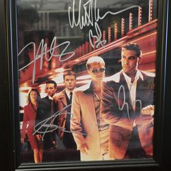 Ocean's 11 main cast signed photo