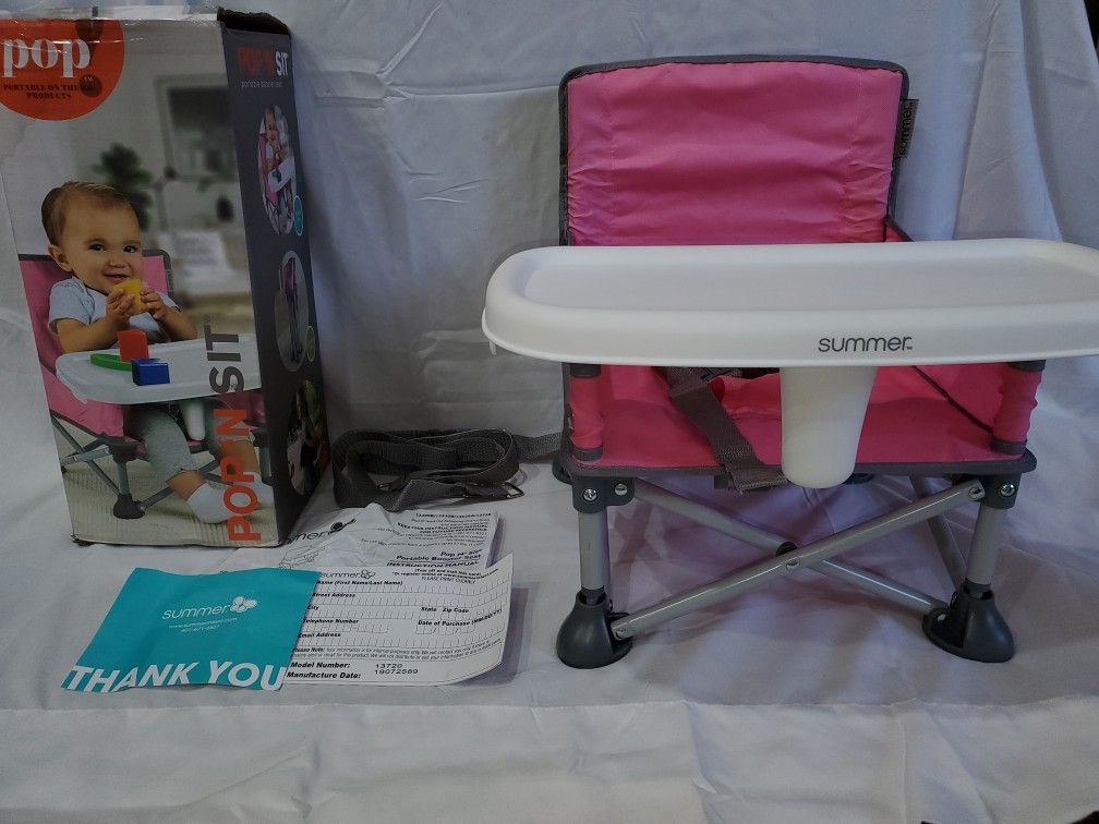 Summer Infant Pop N' Sit Portable Booster Seat