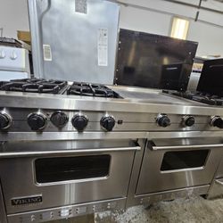 60" VIKING GAS RANGE STAINLESS STEEL 