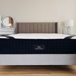 Wade Logan® Eriksay Low Profile Upholstered Platform Bed with Wingback Headboard