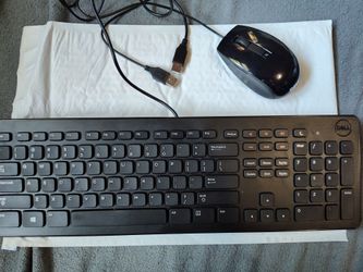 Dell Wired Keyboard and Mouse Combo
